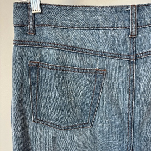 Jeanology Vintage Denim Maxi Skirt Size 16 - Picture 9 of 9